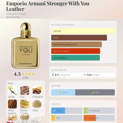 Emporio Armani Stronger With You Leather